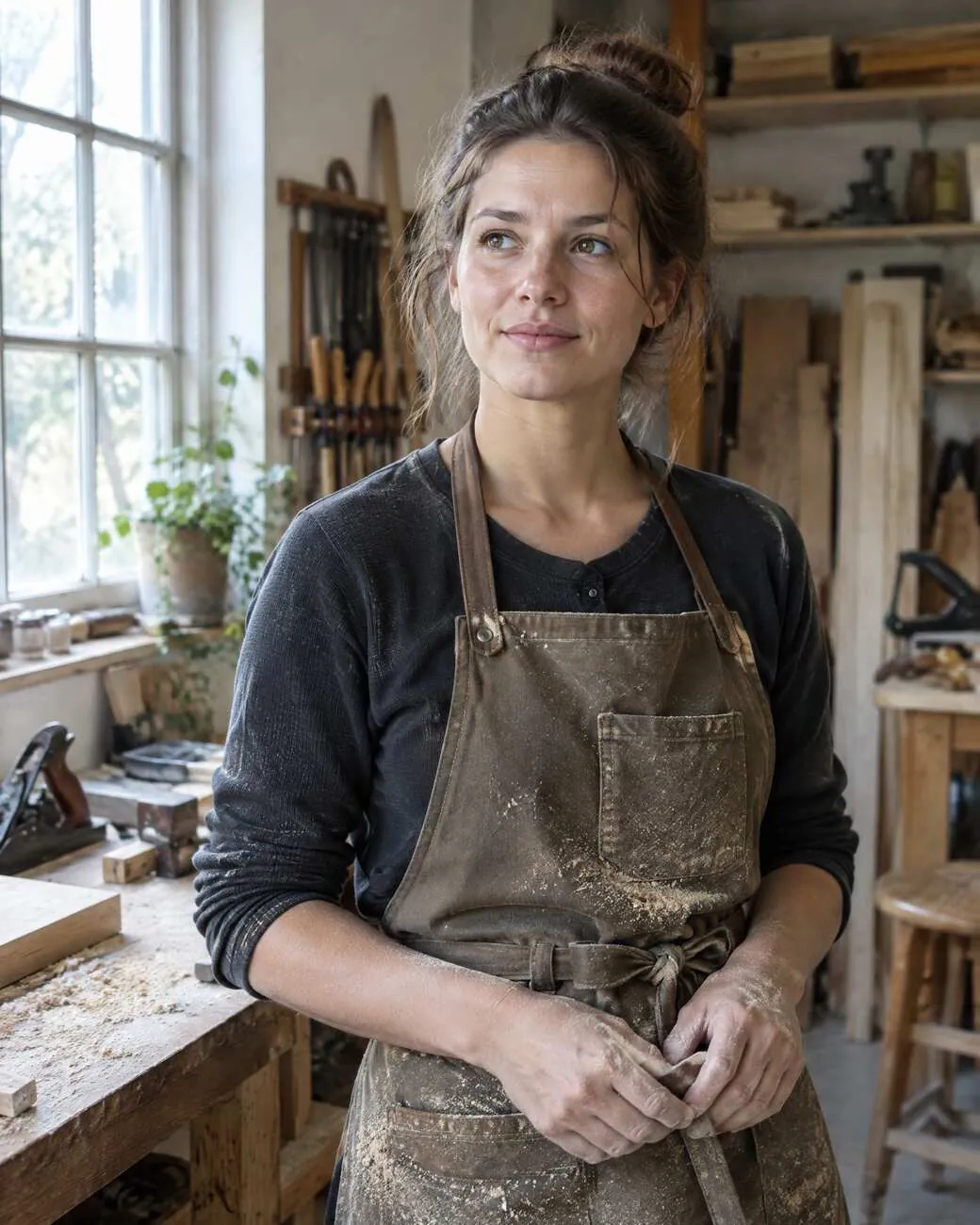 Portret: Lotte, meubelmaker